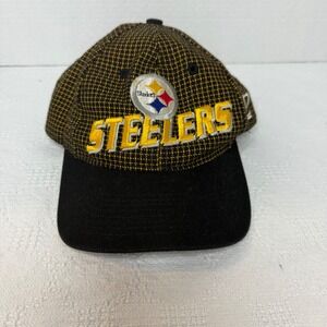 Pittsburgh‎ Steelers NFL Pro Line Logo Athletic Hat Cap Adjustable Houndstooth